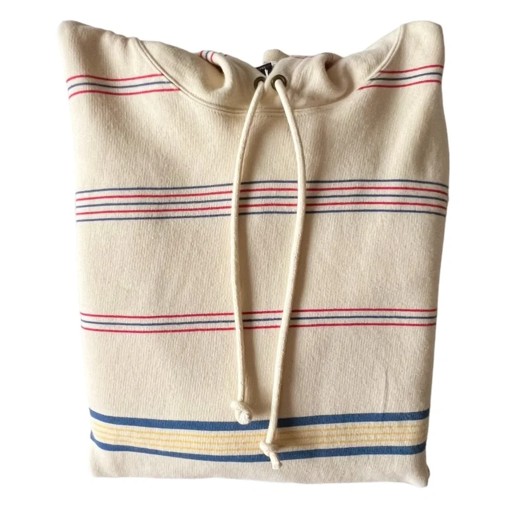 Polo Ralph Lauren Vintage Stripe Hoodie | LARGE NWOT_4